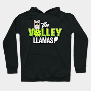 Pickleball Gifts The Volley Llamas funny Pickleball Shirt Hoodie